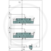 BLB Zawory monobloku BM 70/2 GU-(2x) MO-B1-T 86503011 - 86503011 - Sklep rolniczy PoltechParts