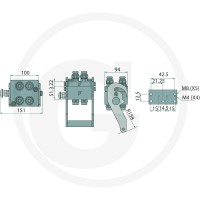 Faster Gniazdo 2P406A-4-2/18FC 86003046 - 86003046 - Sklep rolniczy PoltechParts