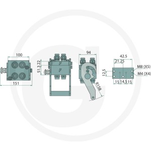 Faster Gniazdo 2P406A-4-2/18FC 86003046