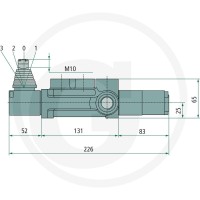 BLB Zawory monobloku BM 70/1 GU-MO-A1-T 86503010 - 86503010 - Sklep rolniczy PoltechParts