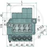 BLB Zawory monobloku BM 70/1 GU-MO-A1-T 86503010 - 86503010 - Sklep rolniczy PoltechParts