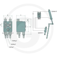 Oleodinamica Marchesini Zawór VRAP 80-100 SE SV 87002301 - 87002301 - Sklep rolniczy PoltechParts