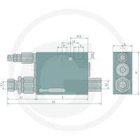GRANIT Zawór pługa VRAP 80-100 DE 87002380 - 87002380 - Sklep rolniczy PoltechParts
