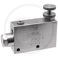 Oleodinamica Marchesini 3-drożny zawór sterujący przepływem VPR3 3/8" BSP 85036036 - Sklep PoltechParts