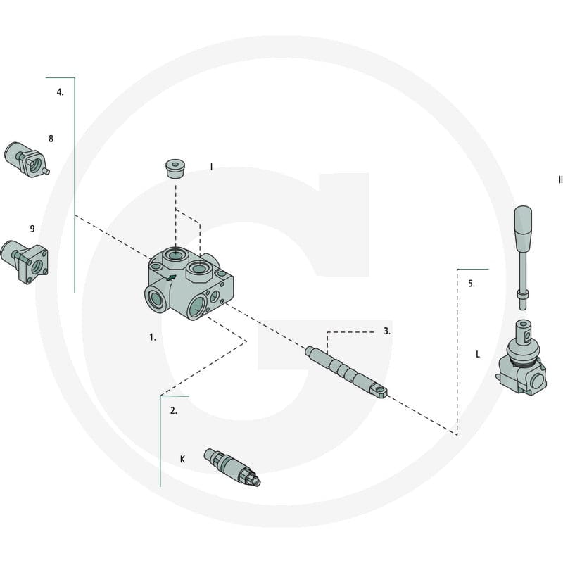 Walvoil Ograniczki ciśnienia SD4 63-200barX-SD-4 86500051 - 86500051 - Sklep rolniczy PoltechParts