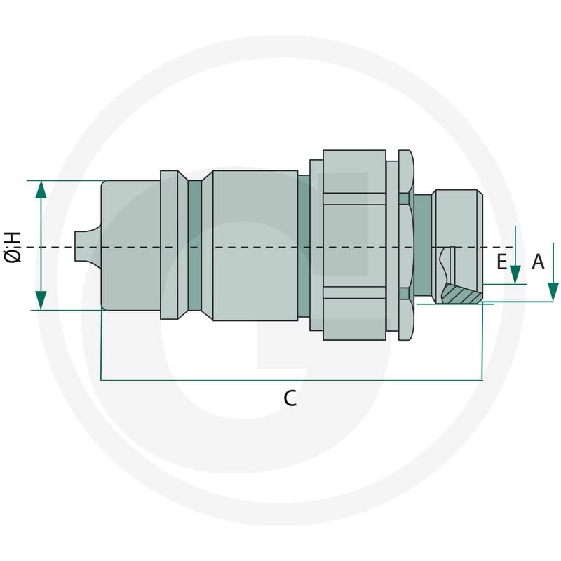 Faster Wtyczka 22L 86001612 - 86001612 - Sklep rolniczy PoltechParts