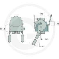 Faster Gniazdo P508 gwint wew. 1/2" BSP 86002071 - 86002071 - Sklep rolniczy PoltechParts