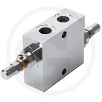 Oleodinamica Marchesini Podwójny ogranicznik ciśnienia VAU 1/2" BSP 30-180 bar 85034008 - Sklep PoltechParts
