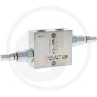 Oleodinamica Marchesini Podwójny ogranicznik ciśnienia VAU 1/2" BSP 30-180 bar 85034008 - Sklep PoltechParts