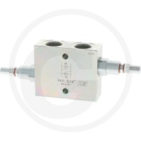 Oleodinamica Marchesini Podwójny ogranicznik ciśnienia VAU 3/4" BSP 30-180 bar 85034010 - Sklep PoltechParts