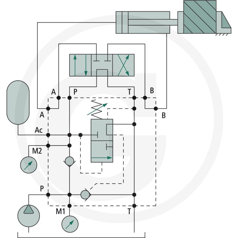 GRANIT Zawór ładowania akumulatora hydraulicznego SLV-12 85034022 - 85034022 - Sklep rolniczy PoltechParts