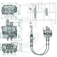 Walvoil Zawór SDM122/2 86500620 - 86500620 - Sklep rolniczy PoltechParts