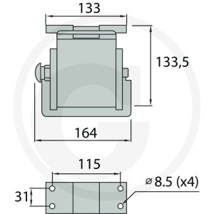 Faster Gniazdo P506-x gwint zew. 5x M22x1,5 86002044