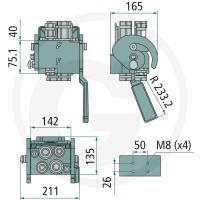 Faster Gniazdo PH510-4-A F C 86003980 - 86003980 - Sklep rolniczy PoltechParts