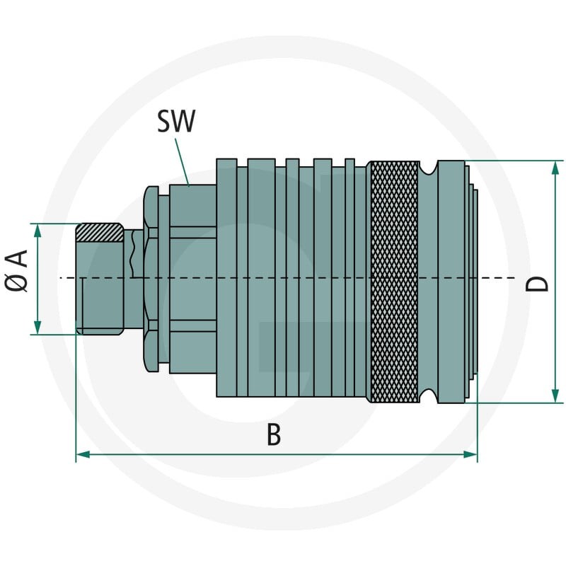 Faster Gniazdo 8L 86001602 - 86001602 - Sklep rolniczy PoltechParts