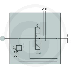 Walvoil Zawór monobloku SD4-1 (KG3-120) -1CP8L 86500002