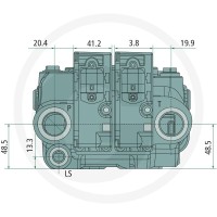 Walvoil E-tronic Front loader CC System Load Sensing 86500603 - 86500603 - Sklep rolniczy PoltechParts