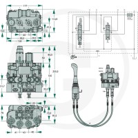 Walvoil LS-zawór DLM122/2-AP/1[S]13SL/1 86500610 - 86500610 - Sklep rolniczy PoltechParts