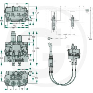Walvoil LS-zawór DLM122/2-AP/1[S]13SL/1 86500610