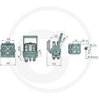 Faster Wtyczka 3PLV-0-5-A M C 86003232 - 86003232 - Sklep rolniczy PoltechParts