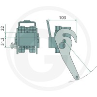 Faster Gniazdo 2P5065-3-A F C 86003065 | poltechparts.pl