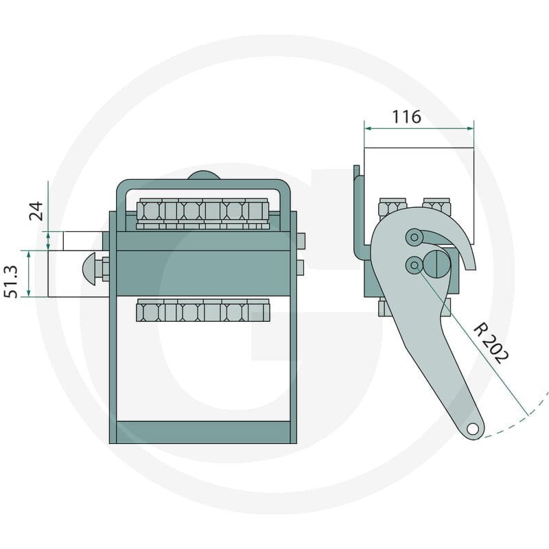 Faster Gniazdo 2P606-6-38G F C 86003091 | poltechparts.pl