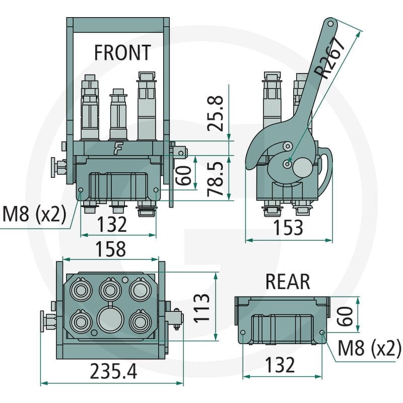 Faster Wtyczka 3PLK-0-5-A M C 86003230 | poltechparts.pl