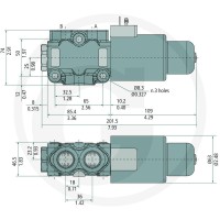 Walvoil Rozdzielacz trójdrogowy dwupołożeniowy dfe10/3 12vdc G1/2 85010013 - 85010013 - Sklep rolniczy PoltechParts