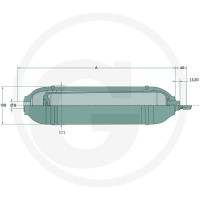 Hydro-Leduc Akumulator pęcherzowy 2500 cm³ G3/4” 85048045 - Sklep PoltechParts