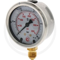 GRANIT Manometr, przyłącze dolne 250 barów Ø63m 85050011 - 85050011 - Sklep rolniczy PoltechParts