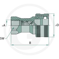 Faster HNV 38 GAS F 5 86001101 | poltechparts.pl