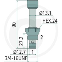 GRANIT 2/2-drożny wkład NO 12V 85020219 - 85020219 - Sklep rolniczy PoltechParts