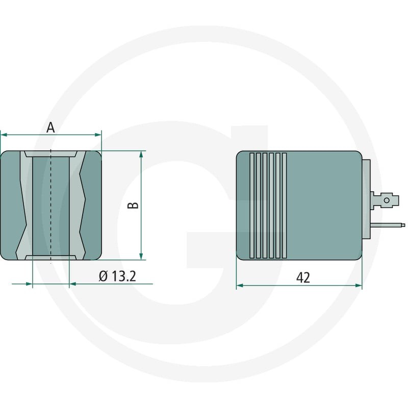 GRANIT Cewka 24VDC 18W 85020222 - 85020222 - Sklep rolniczy PoltechParts