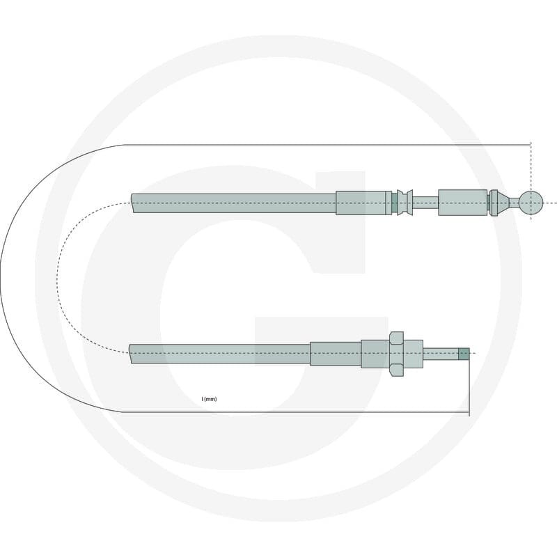 GRANIT Cięgno 1250 mm 85027016 - 85027016 - Sklep rolniczy PoltechParts