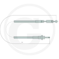 GRANIT Cięgno 1250 mm 85027016 - 85027016 - Sklep rolniczy PoltechParts
