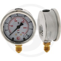 GRANIT Manometr, przyłącze dolne 160 barów Ø63m 85050010 - 85050010 - Sklep rolniczy PoltechParts