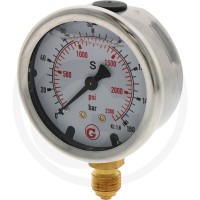 GRANIT Manometr, przyłącze dolne 160 barów Ø63m 85050010 - 85050010 - Sklep rolniczy PoltechParts