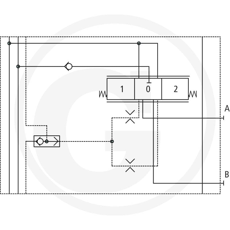 Danfoss PVB Moduł podstawowy z zaworem zwrotnym 850157B6130 - 850157B6130 - Sklep rolniczy PoltechParts