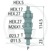 GRANIT DBV nabój 75-250 bar 85020210 - 85020210 - Sklep rolniczy PoltechParts