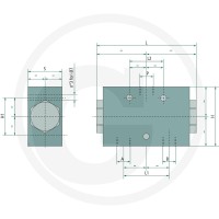 Oleodinamica Marchesini Dzielnik strumienia MTD 85030017 - Sklep PoltechParts