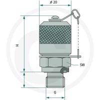 GRANIT Złącze pomiarowe ME - 1/2-20 UNF 85050035 - Sklep PoltechParts