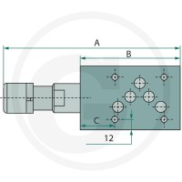 ARGO HYTOS Ng10-ogranicznik ciśnienia A 85025063 - 85025063 - Sklep rolniczy PoltechParts