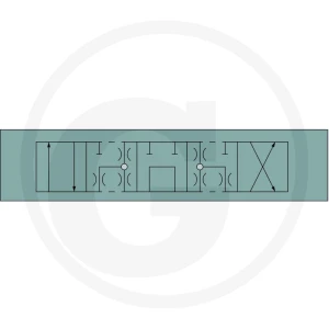 Parker CETOP-NG06 4/3 P,T-otwarte, A,B-zamknięte 85026001