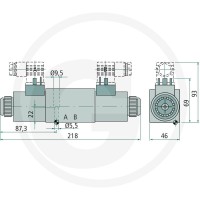 Parker CETOP-NG06 4/3 P,T,A,B - zamknięte 85026004 - Sklep PoltechParts