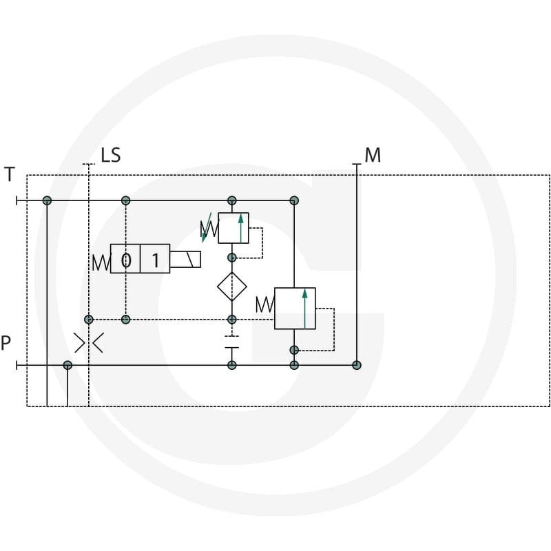 Danfoss PVP CC bez zasilania pilota 850157B5102 - 850157B5102 - Sklep rolniczy PoltechParts