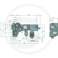 GRANIT Zawór hamulcowy MN20-15 z elektryczną regulacją 85002307 - 85002307 - Sklep rolniczy PoltechParts