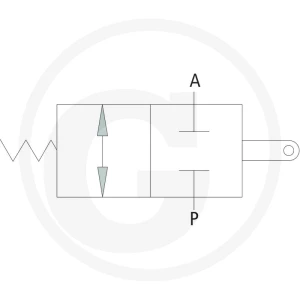 Oleodinamica Marchesini Ogranicznik posuwu NC-V-FCR 2T- 3/8"BSP 85002369