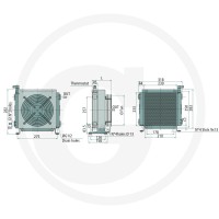 OMT Chłodnica oleju SS15 12V bez termostatu 85002232 - Sklep PoltechParts