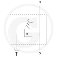 Oleodinamica Marchesini Ogranicznik ciśnienia VMPP-1" 50-400 bar 85002350 - Sklep PoltechParts