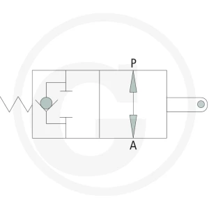 Oleodinamica Marchesini Ogranicznik posuwu NO-V-FCR 1T- 1/2"BSP 85002367